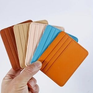 Bank Card Holder with Multiple Card Slots Slim and Convenient Jogging Beach